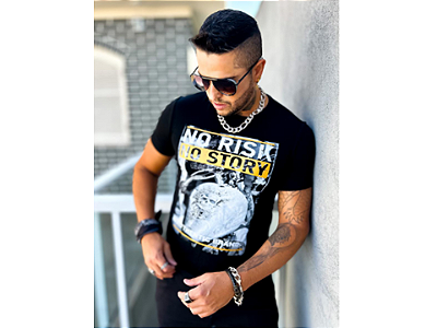 Camiseta No Risk No Story