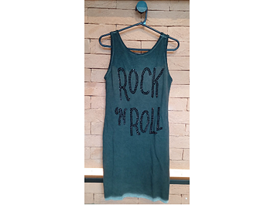 VESTIDO ROCK N ROLL COSTAS ABERTAS