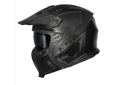 Capacete LS2 Drifter Jeans Titanium (4 em 1)