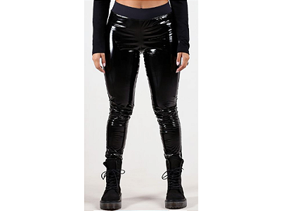 CALÇA VINIL PRETA