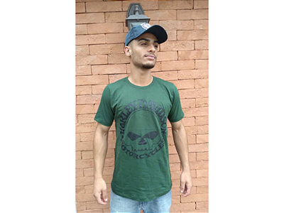 Camiseta Harley Verde