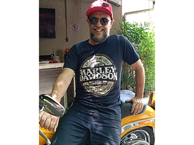 Camiseta Harley Davidson Preta