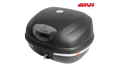 Baú Bauleto Moto Givi E33NT Monolock Point Lente Fumê