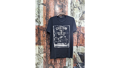 Camiseta Custom Preta