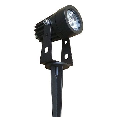 Espeto Led Jardim 3w Azul