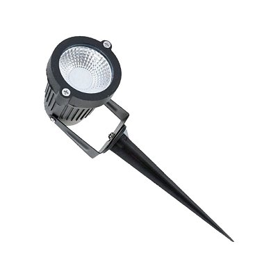 Espeto Led Jardim 5w Branco Quente (3000k)