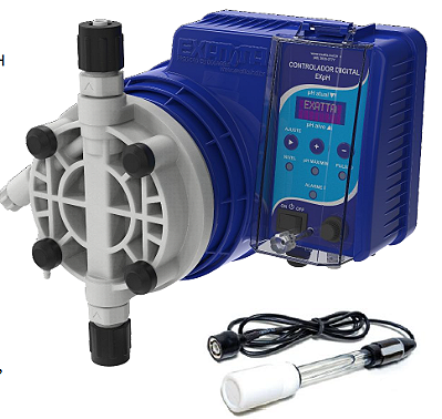 BOMBA DOSADORA EX1 PH - ORP 0504 BV-PP-ESFERA-VITON-220