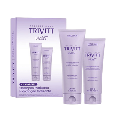 Home Care Trivitt Violet Shampoo e Hidratação