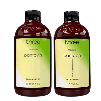Pantovin Shampoo e Máscara Crescimento Acelerado dos Cabelos 500ml