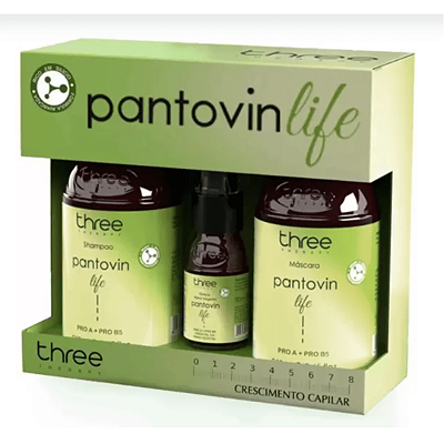 Pantovin Life Shampoo Máscara e Tonico - 3 ítens