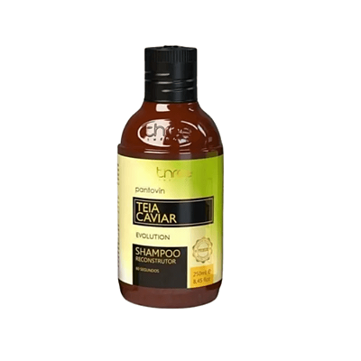 Shampoo Reconstrução Teia de Caviar Pantovin Bio Ezimas 250ml