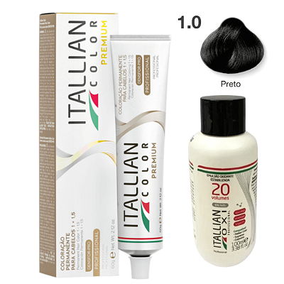 Tinta Itallian Color Profissional 60g - Tons Naturais