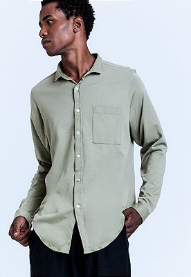 CAMISA SUEDINE SOFT VERDE