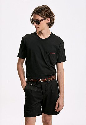 BERMUDA CHINO PRETO