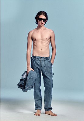 CALÇA CARPENTER BLUE DENIM