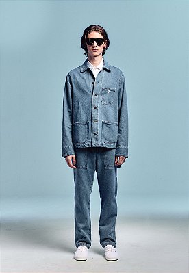 OVER SHIRT BLUE DENIM