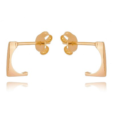 Brinco folheado a ouro 18k