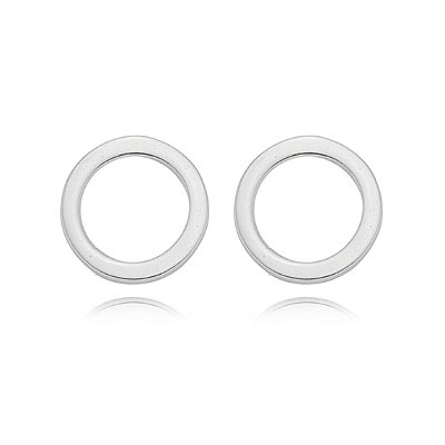 BRINCO DE PRATA CÍRCULO