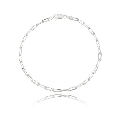 PULSEIRA ELOS POR ELOS MASCULINA EM PRATA 925