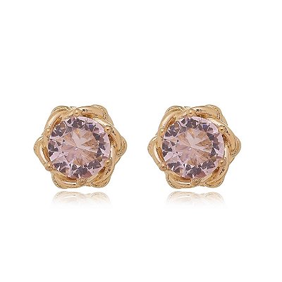 Brinco folheado a ouro 18k