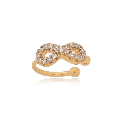 Pierncing fake folheado a ouro 18k