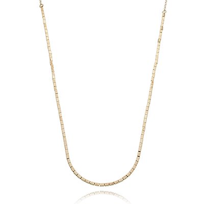 Gargantilha folheada a ouro 18k