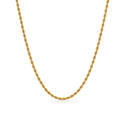 Corrente Cordão Baiano folheado a ouro 18k 45cm