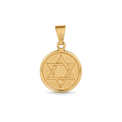 Pingente folheado a ouro 18k