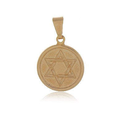 Pingente folheado a ouro 18k