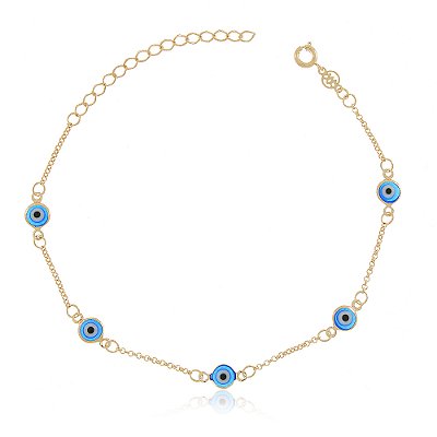 Pulseira folheada a ouro 18k