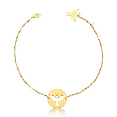 PULSEIRA ESPIRITO SANTO VAZADO OURO 18K AU91/8/00