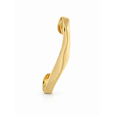 Brinco piercing longo folheado a ouro 18k