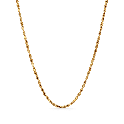 Corrente folheada a ouro 18k 60cm