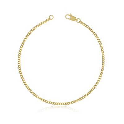 PULSEIRA GOURMET FOLHEADO A OURO 18K