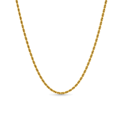 Corrente folheada a ouro 18k 40cm