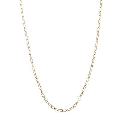Corrente folheada a ouro 18k 60cm