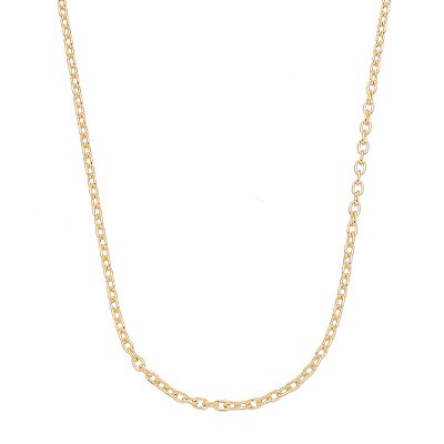 Corrente folheada a ouro 18k 50cm