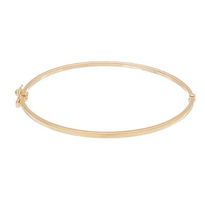Bracelete fino folheado ouro 18k