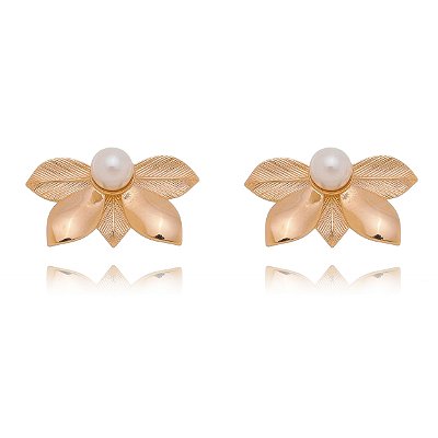 Brinco folheado a ouro 18k