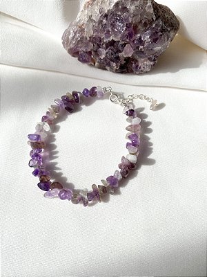 Pulseira Aurora Ametista Prata 925