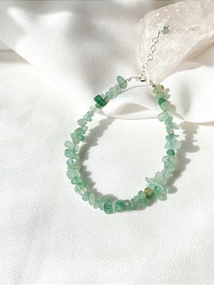 Pulseira Aurora Quartzo Verde Prata 925