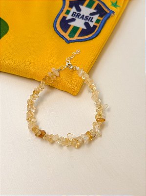 Pulseira Aurora Citrino Prata 925