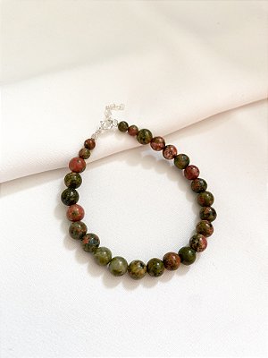 Pulseira Fio Liso Unaquita e Prata 925
