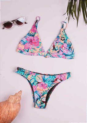 Biquíni classic floral relax