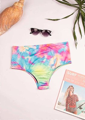 Calcinha hot pant tie dye silveira