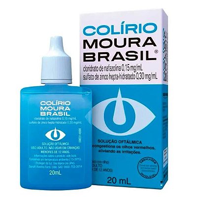 COLIRIO MOURA BRASIL 20ML - SANOFI