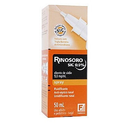 RINOSORO SIC 0,9% SPRAY C/50ML - HYPERA
