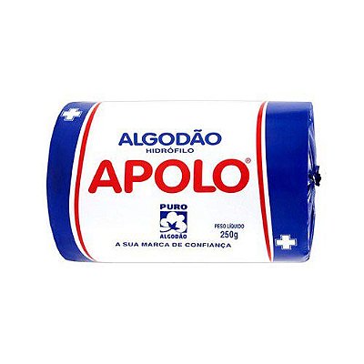 ALGODAO ROLO 250 GR - APOLO
