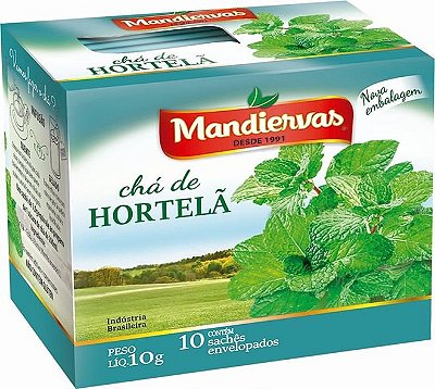 CHA HORTELA 10GR - MANDIERVAS