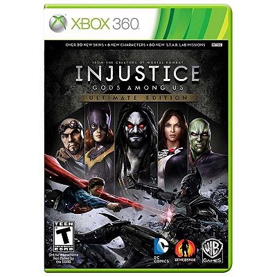 INJUSTICE GODS AMONG US ULTIMATE EDITION XBOX 360 USADO